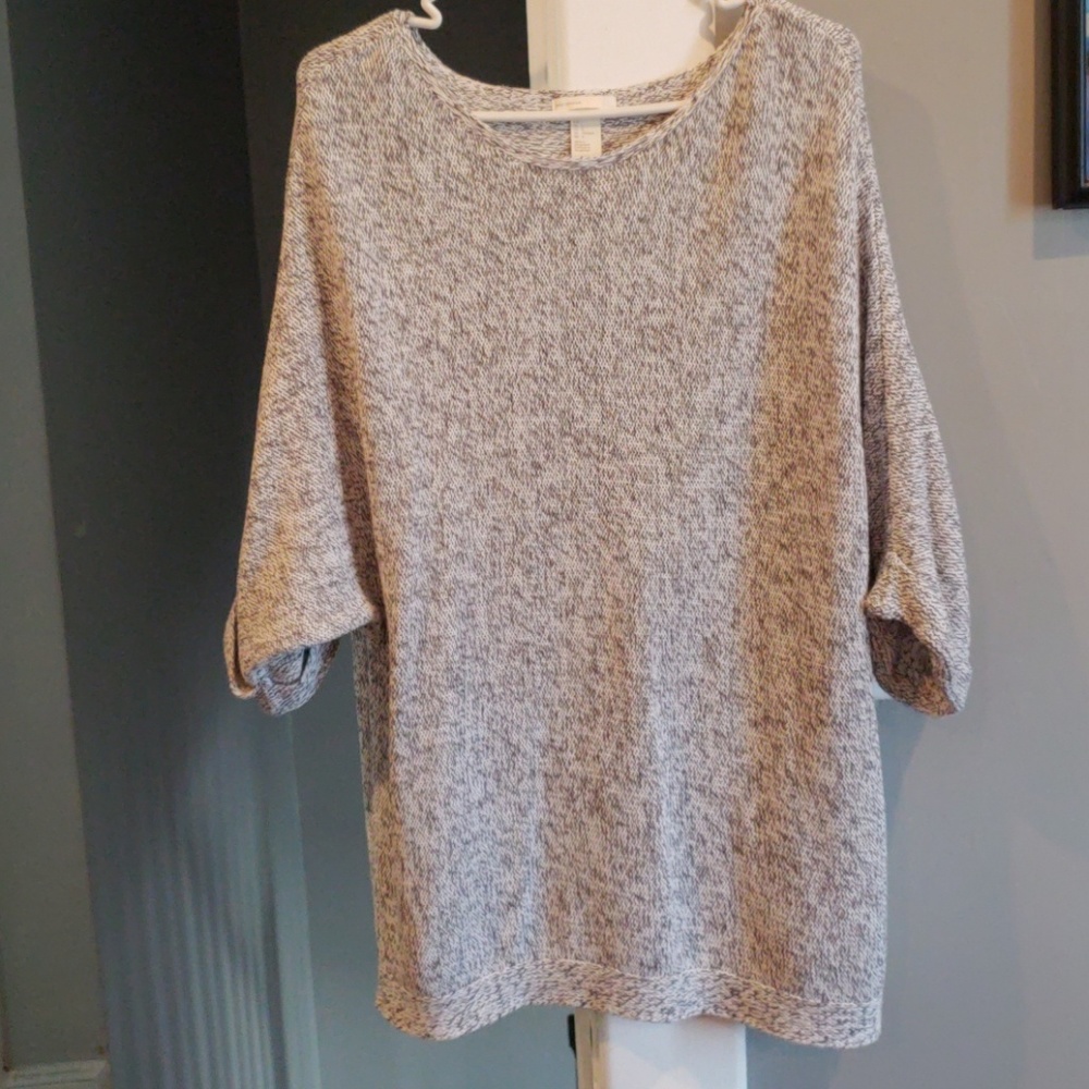 Grey & White H&M Sweater